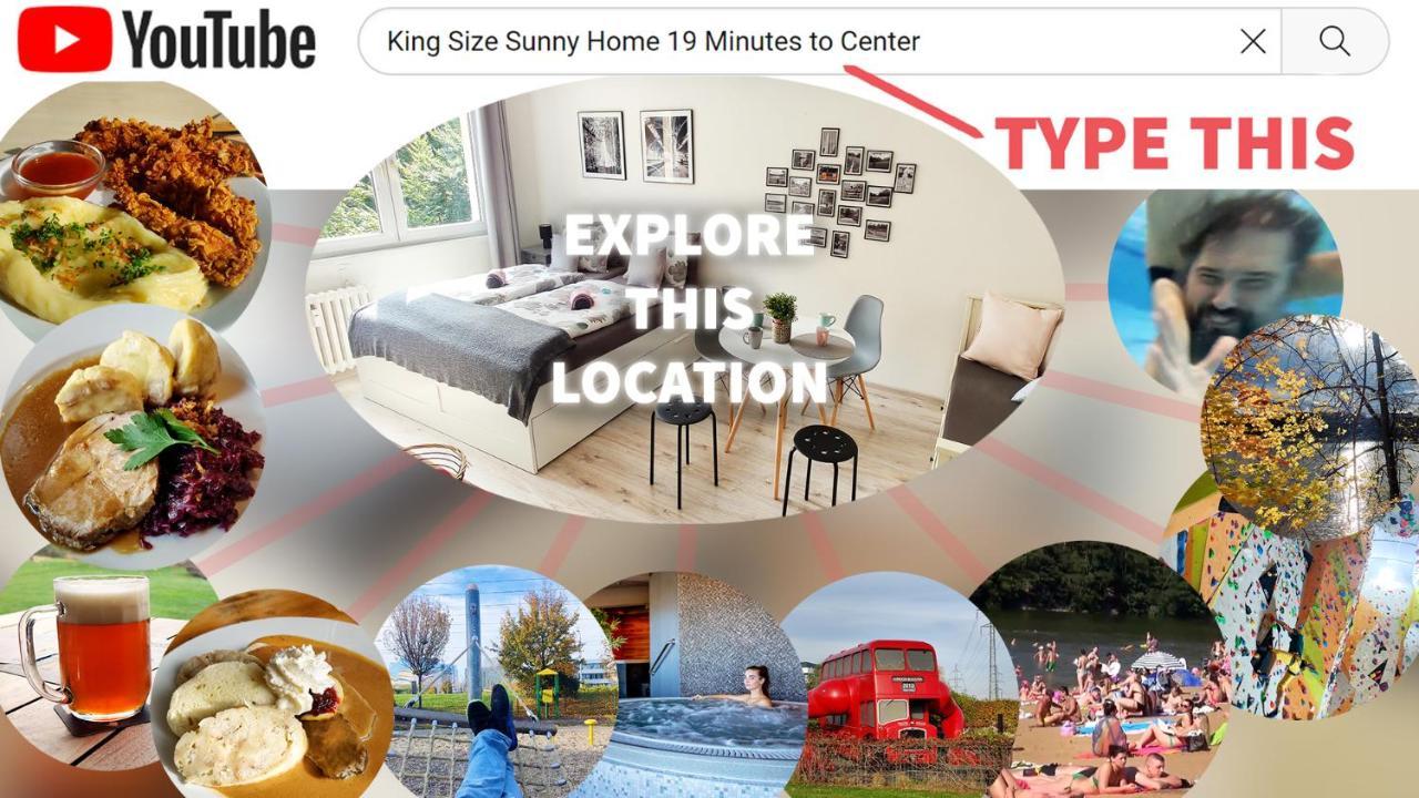 King Size Sunny Home 19 Minutes To Center Prag Exterior foto